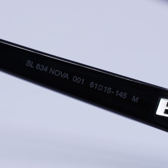 Saint Laurent SL634 NOVA 001 Sunglasses Black Cat Eye Frame main image 11
